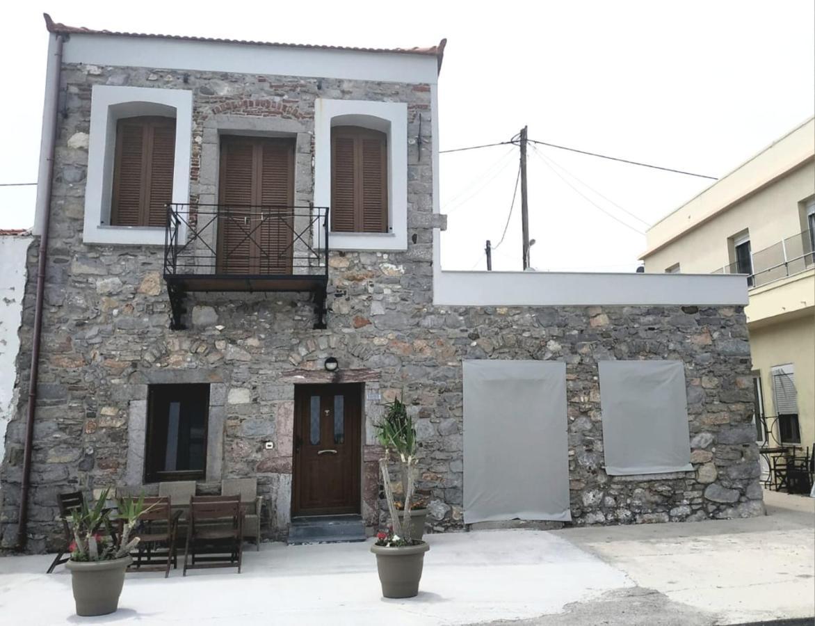 Two-Storey House In Kardamyla Mármaron Kültér fotó